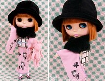 と★ネオブライス当時物レア★希少CWC限定 おでかけキモノ 未開封品 輸送箱有り Neo Blythe 和風 和柄 和服 JAPAN 着物_画像9