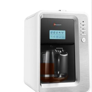 電動コーヒーミル ホワイト ステンレス。 全自動コーヒーメーカー