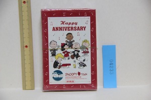 非売品 スヌーピータウン Happy ANNIVERSARY トランプ ? 検索 SNOOPY TOWN PEANUT ピーナッツ 55 グッズ