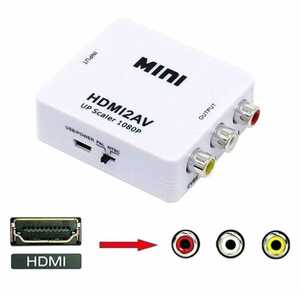 HDMI to VGA conversion adapter 1080P correspondence USB power supply supply 