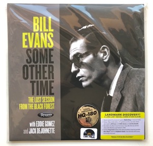 Bill Evans★限定盤・Some Other Time：The Lost Session from The Black Forest 新プレス盤 サム・アザー・タイム　33rpm 180g 2LP 