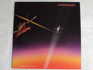 良盤屋 Ｐ-1785◆LP◆ＵＳ盤　Pop Rock-　スーパートランプ Supertramp &#34;...Famous Last Words...&#34; ＞1982 送料480