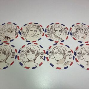 ヘタリア エアメール風 コースター まとめ売り