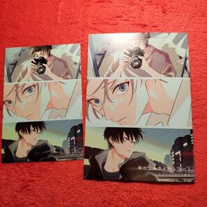 イズミハルカ 瞳の中の僕を知らない 2 特典 イラストカード アニメイト限定小冊子 BL