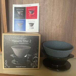 Hasami filter 2 ハサミフィルター コーヒーフィルター ブラック