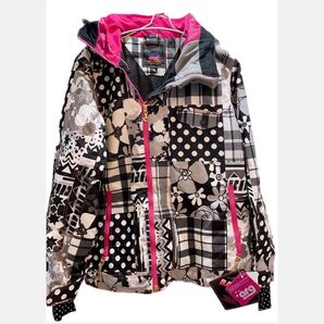 【新品タグ付き】ARG スノボウェア レディース 防水 透湿性機能 フォックス カジュアル パーカー ファー付き