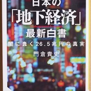 『日本の「地下経済」最新白書』 闇で蠢く26.5兆円の真実 闇風俗 暴力団産業 貧困ビジネス 闇サイト 富裕層の税金逃れ 門倉貴史