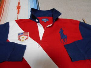 POLO Ralph Lauren ラルフローレン ラガーシャツ ラグジャ クレイジーカラー ラグビー フットボール ビンテージ アイビー RUGBY FOOTBALL