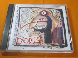 ♪♪♪ エクソダス EXODUS 『 FORCE OF HABIT 』 輸入盤 ♪♪♪