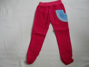 SE711[Mariarjue] new goods dot pattern comb . comb . stretch pants woman .. red 80