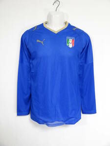 イタリア 代表 2008 ホーム ユニフォーム 長袖 プーマ PUMA 送料無料 ITALIA サッカー シャツ