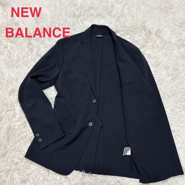 NEW BALANCE ニューバランス THE CITY ストレッチウォッシャブル テーラードジャケット M