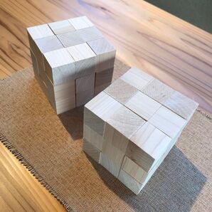 『積木シリーズ』ひのき香る積木27ピース。 受験。脳。抗菌・消臭!知育玩具。図形