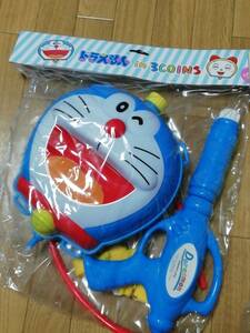  prompt decision!!*s Lee coin z Doraemon rucksack type water pistol * 3COINSs Rico * new goods unused * stock equipped 