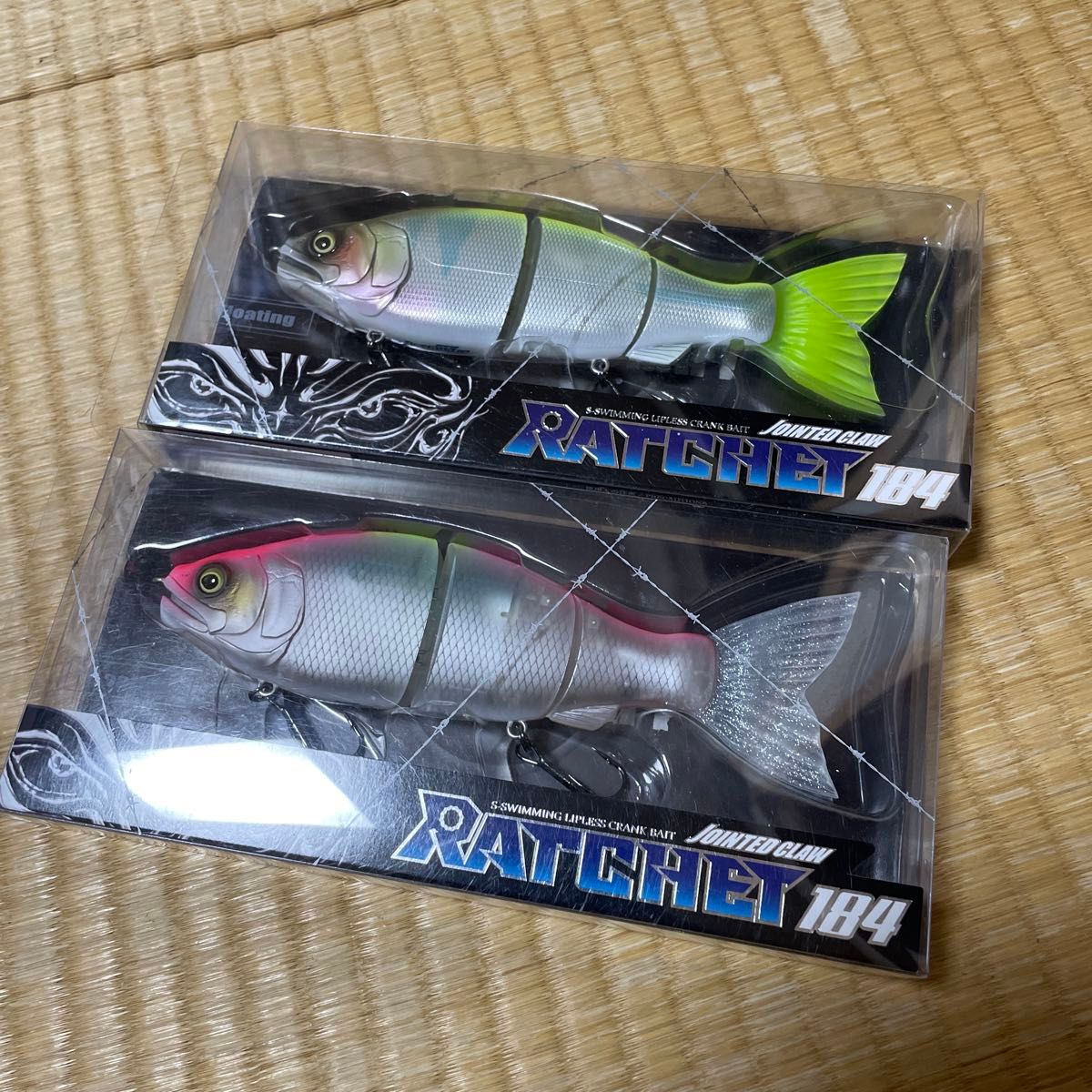 ガンクラフトルアー ラチェット 184 青ドン-閃光の青-MODEL 限定