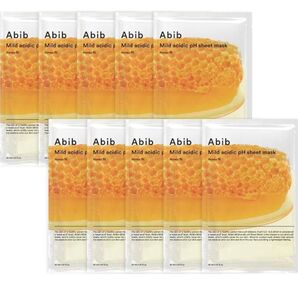 アビブ】弱酸性pHシートマスクパック ハニー フィット10枚