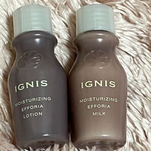 イグニス エフフォーリア モイスチュアライジングミルク、ローション