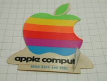 超希少!!コレクション大放出●L古いフランスのステッカー!!Apple■アップル■マッキントッシュ■Macintosh■当時物■1980年代90年代①_画像3