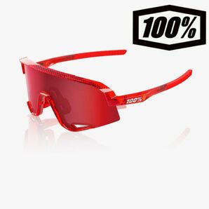 2025 新色 100% Slendale レッド ワンハンドレッド サングラス