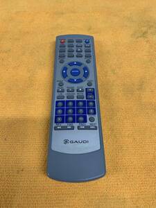 [ remote control GAUDI GHV-DV200K L000/0912 DVD player ]