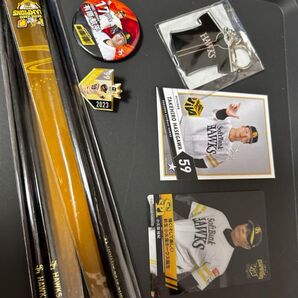 ソフトバンクホークス お箸 バッチ キーホルダー セット