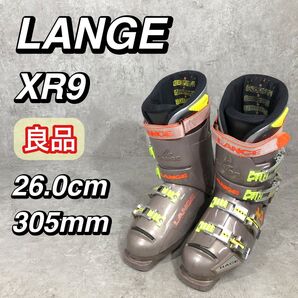 良品 LANGE ラング XR9 26cm ソール 305mm スキー ブーツ