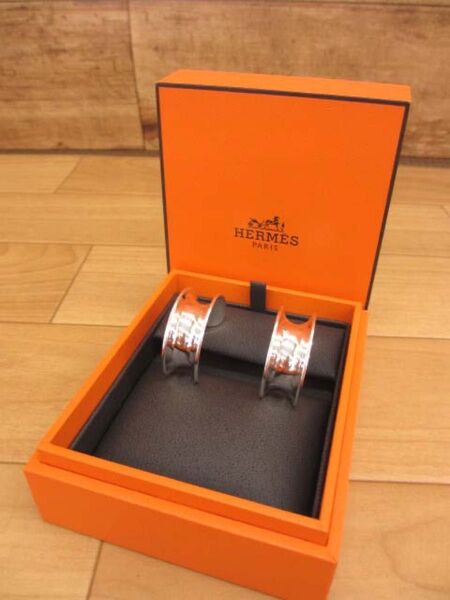 美品 エルメス H120500B レポンスTGM Reponse ピアス