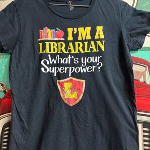 I'm a Librarian What's your Superpower? Tシャツ ブラック