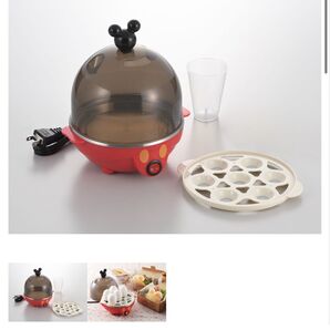 ミッキー 電気ゆでたまご器 ゆで卵メーカー