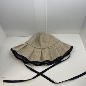 しまむらtal by yumi スザンヌコラボ ギャザーハット ベージュ