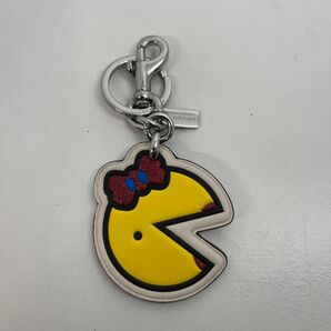 coach パックマン ミスパックマン キーホルダー