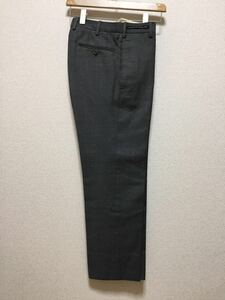 イタリア製 SARTORIA SUPER 100'S ウールスラックスパンツ グレー