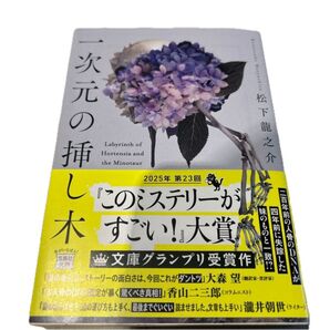 一次元の挿し木 松下龍之介 『このミステリーがすごい!』大賞 受賞作