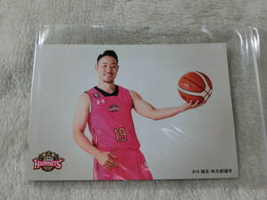 秋田ノーザンハピネッツ☆ #１９徳永林太郎 選手(佐賀バルーナーズ）☆ポストカード 未使用品