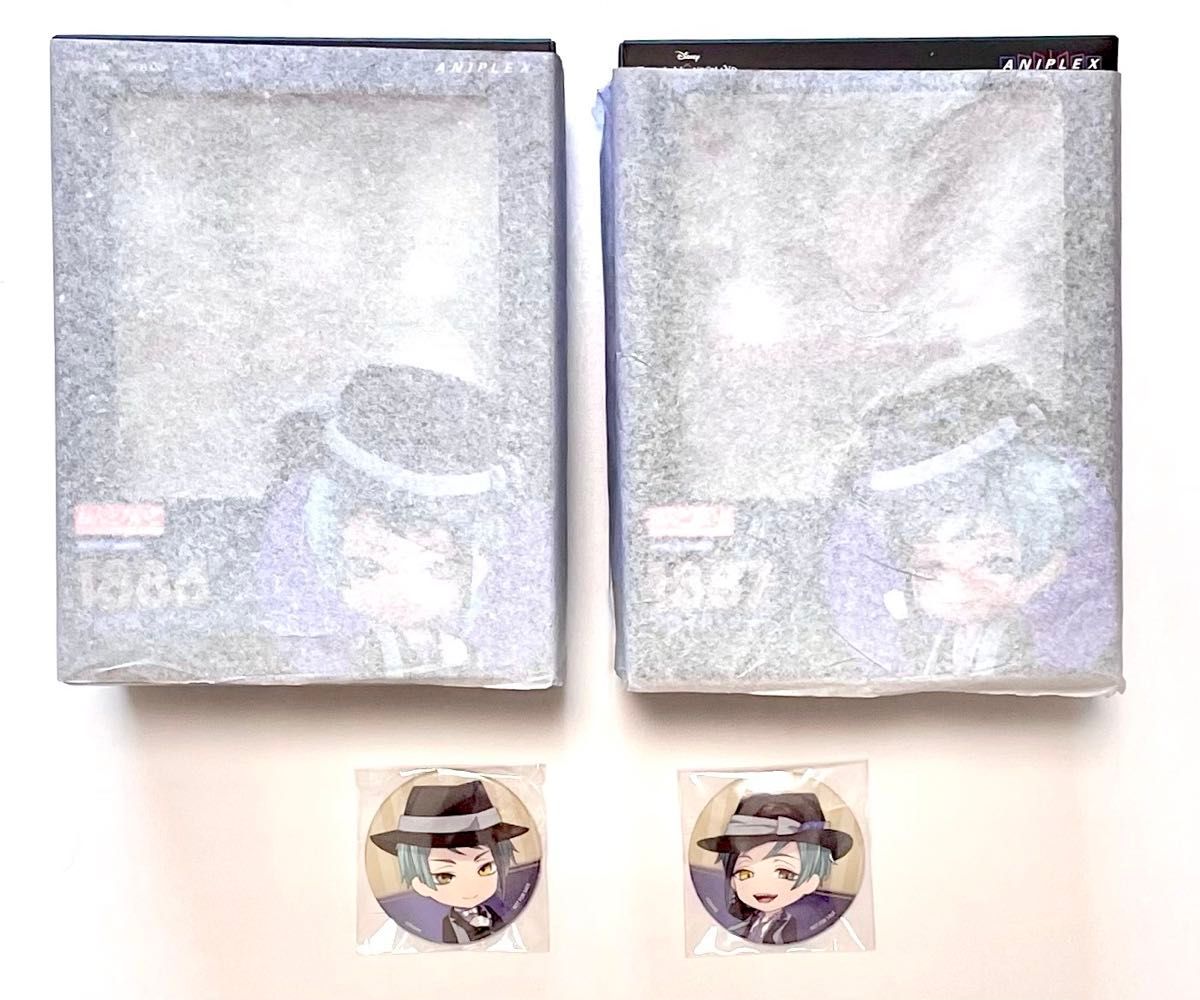 ツイステ　ねんどろいど　ジェイド　フロイド　缶バッジ　フィギュア