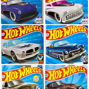 ホットウィール (6点) ファイヤーバード、キャデラック、パープルパッション、BMW