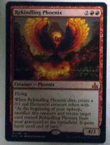 ＭTG英語/Rekindling Phoenix(再燃するフェニックス)/イクサランの相克/レア