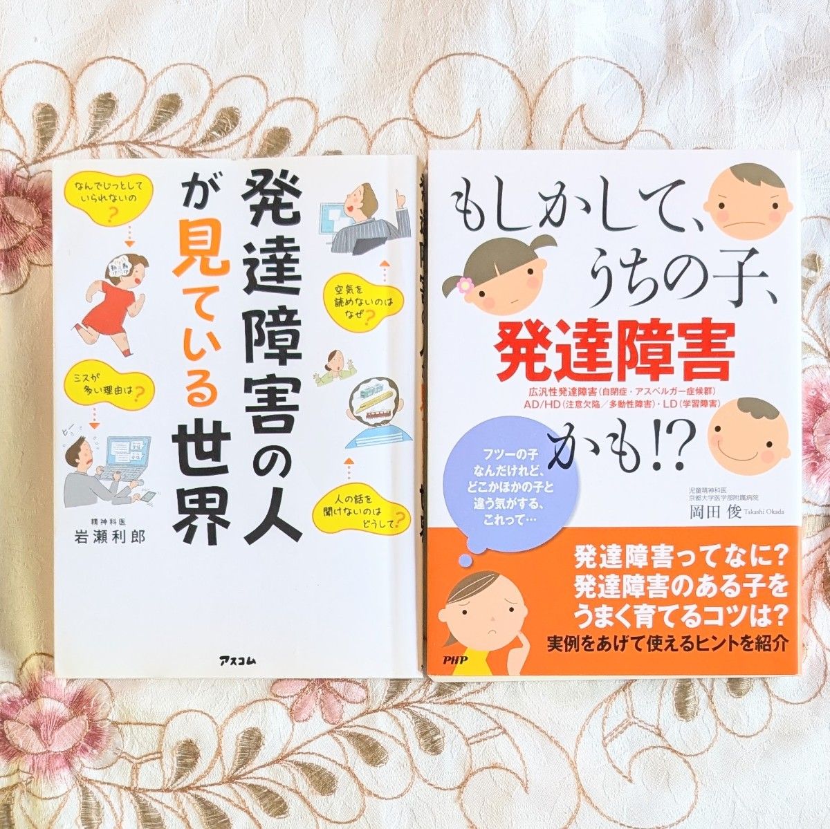 2冊セット 発達障害の人が見ている世界 もしかして、うちの子、発達障害かも!? 広汎性発達障害 自閉症 アスペルガー ADHD