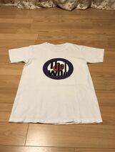 ☆Vintage 2000s The Who S/S バンドTee／ザ フー オリジナルビンテージ Tシャツ S～M並 2004年代 ターゲットロゴプリント 白 シングル縫い_画像2