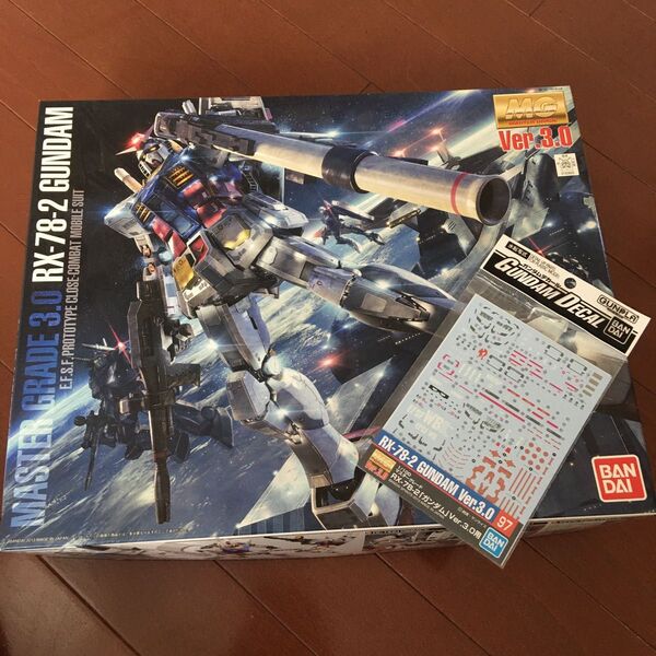 バンダイ ガンプラ 1/100 MG RX-78-2 ガンダム Ver.3.0 水転写デカール 機動戦士ガンダム