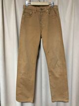 USED 80s LEVI'S 501 COLOURED JEANS MADE IN USA 中古 80's リーバイス 501 カラー ジーンズ W27.5 L29.5 アメリカ製 男女兼用 送料無料_画像1