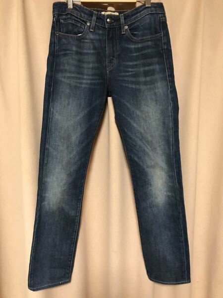 USED LEVI'S MADE & CRAFTED NEEDLE NARROW JEANS 中古 リーバイス ニードル ナロウ スリム ジーンズ W28.5 L29トルコ製 送料無料