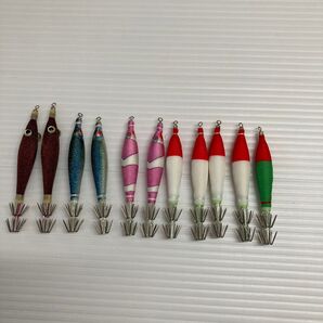 ヤマシタ?浮スッテ 2.5号等 色々 整理番号120 ケンサキイカ アカイカ マルイカ イカメタル ドロッパー 夜光 布巻き