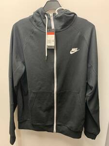 ｍ２５２★ＮＩＫＥ　未使用　ナイキ モダン フリース フルジップフーディ パーカー　ＢＫ　参考価格9490円 サイズ　身長176～185ｃｍ★