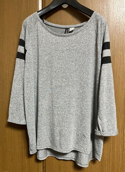 H&M DIVIDCD 七分袖 カットソー L