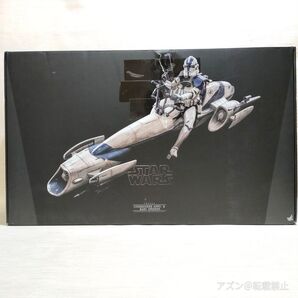 【未使用】ヘビーウェポン・クローン・トルーパー&BARCスピーダー(サイドカー付き)1/6スケールテレビ・マスターピース f428