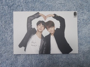 防弾少年団 BTS★ジョングク ジン WINGS TOUR FINAL ソウル 4期 ARMY ブース フォト カード トレカ★JUNGKOOK JIN 4th PHOTO CARD