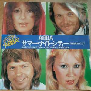 【EPレコード】 サマー・ナイト・シティー／ABBA
