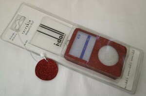 i-doll STARDUST Glitterskin iPod 5G 30&60GB用 レッド 13125 【アウトレット品】03 02153