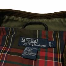 90's POLO by Ralph Lauren ラルフローレン ハンティングジャケット 古着 vintage ヴィンテージ サイズL_画像6